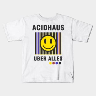 ACID HAUS UBER ALLES Kids T-Shirt